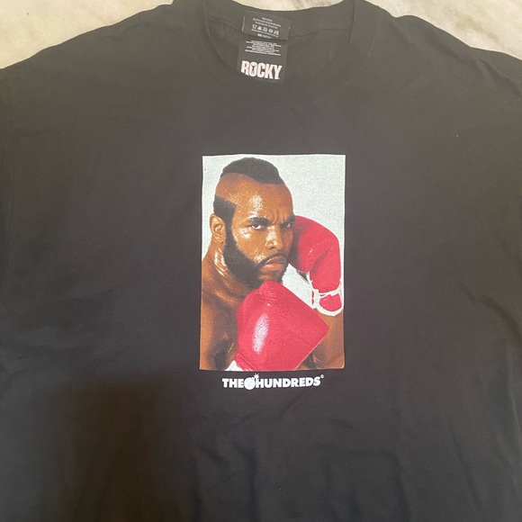 The Hundreds💣 Clubber Lang Mr.T Rocky III Tee-XL BLACK - Picture 8 of 16